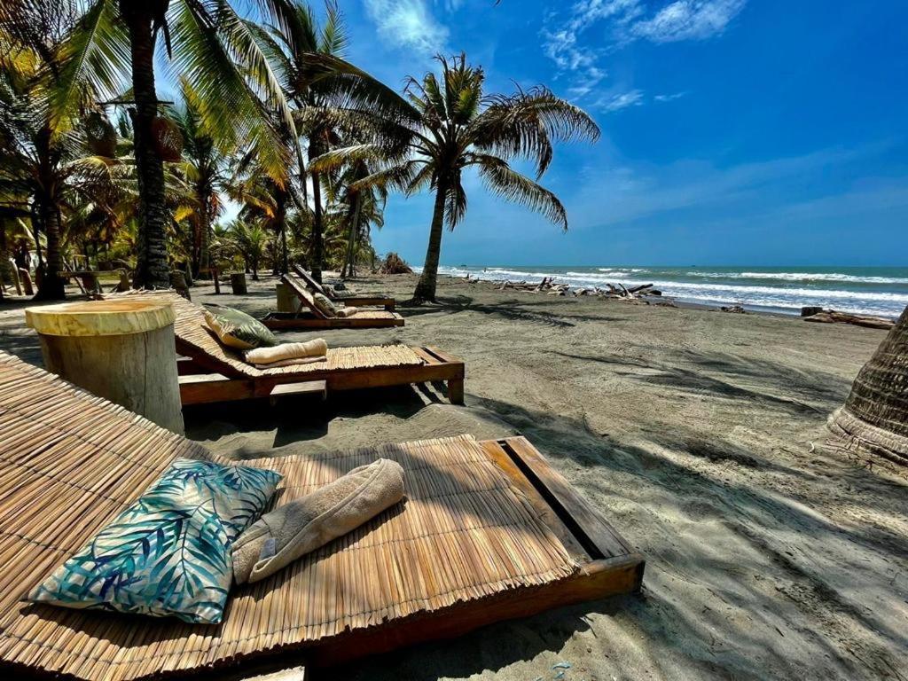 Playa Jaguar - Beach Club Monitos Exterior foto